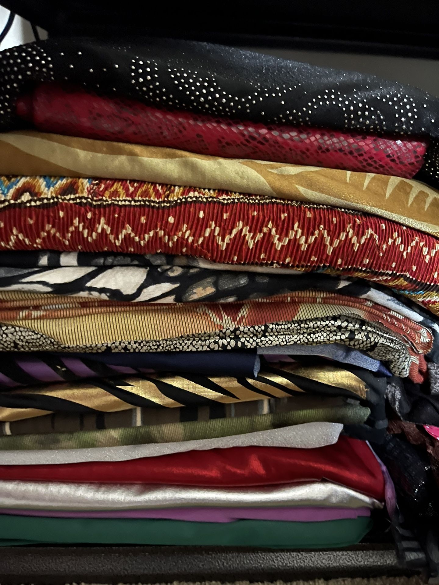 Calling Out Artists & Designers! Assorted Fabric Yardage Lot – Georgette, Velvet, Cotton, Mesh & More – $3/Yard (By Appointment)