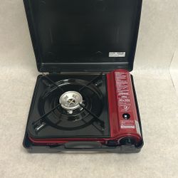 Single burner deluxe, portable gas stove
