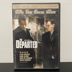 The Departed DVD 2 Disc Special Edition Leonardo DiCaprio Matt Damon 2006