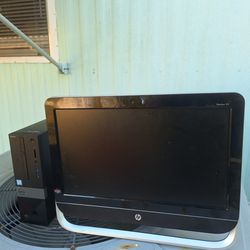 Two Computers HP Dell Sold As Is Parts