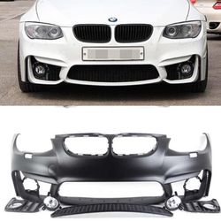 E92 M4 STYLE FRONT BUMPER FOR BMW 3 Series E92 E93 fog lights 2010-2012 LCI 328i 330i 335i 325i we also carry m3 and m tech bumpers