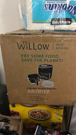 5 quart glass digital air fryer