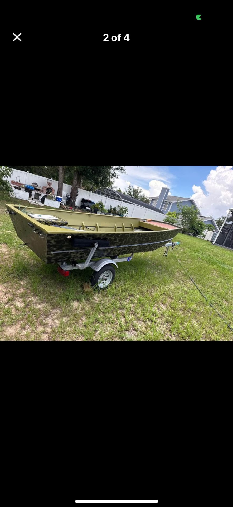 2016 LOWE FISHING BOAT 1448 
