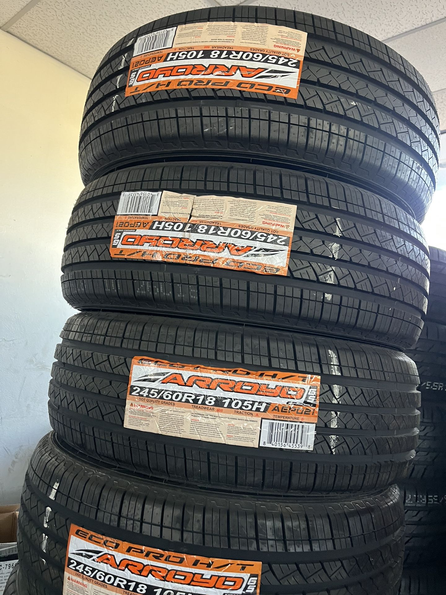 📲🔥245/60/R18 Vendo Llantas Nuevas Marca Arroyo