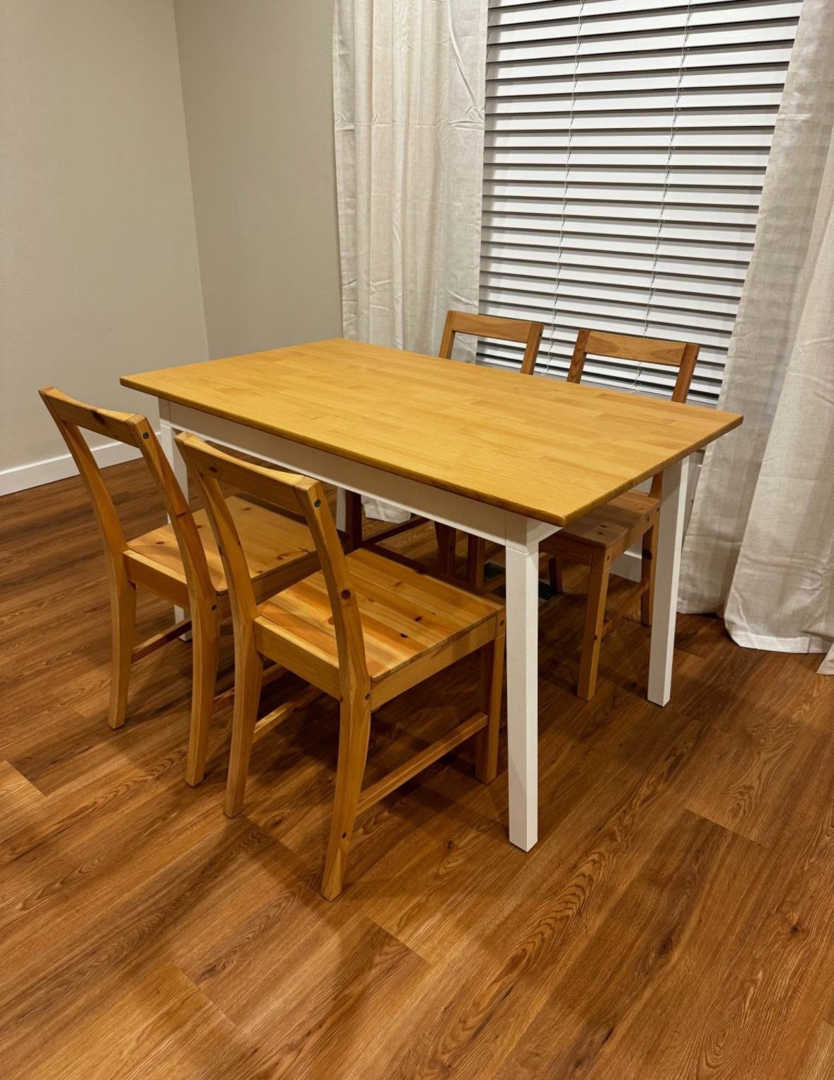 IKEA Table and 4 chairs