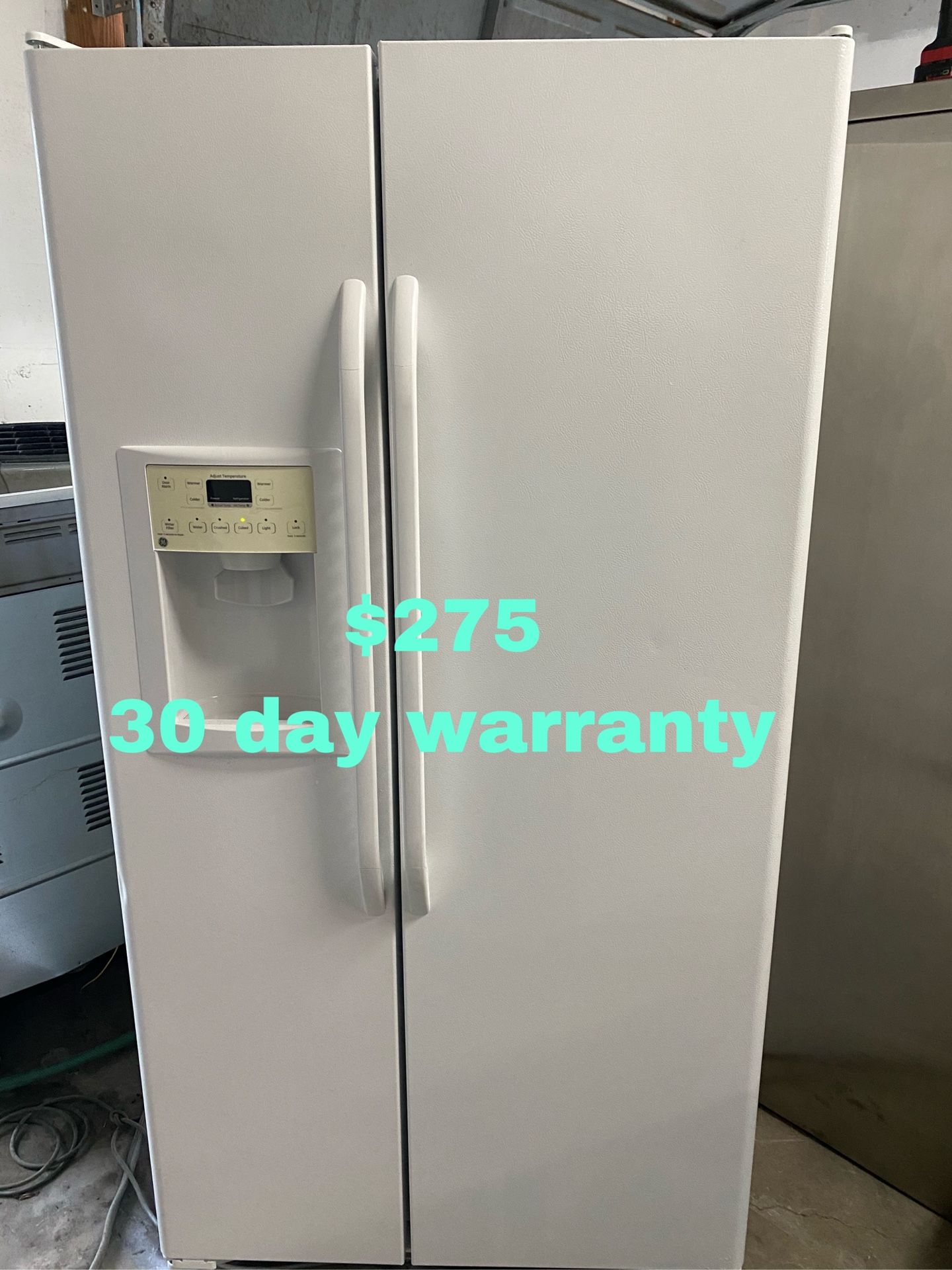 Fridge 30 day warranty