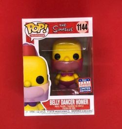 Funko Pop! The Simpsons: Belly Dancer Homer 2021 Summer Con. Exclusive #1144