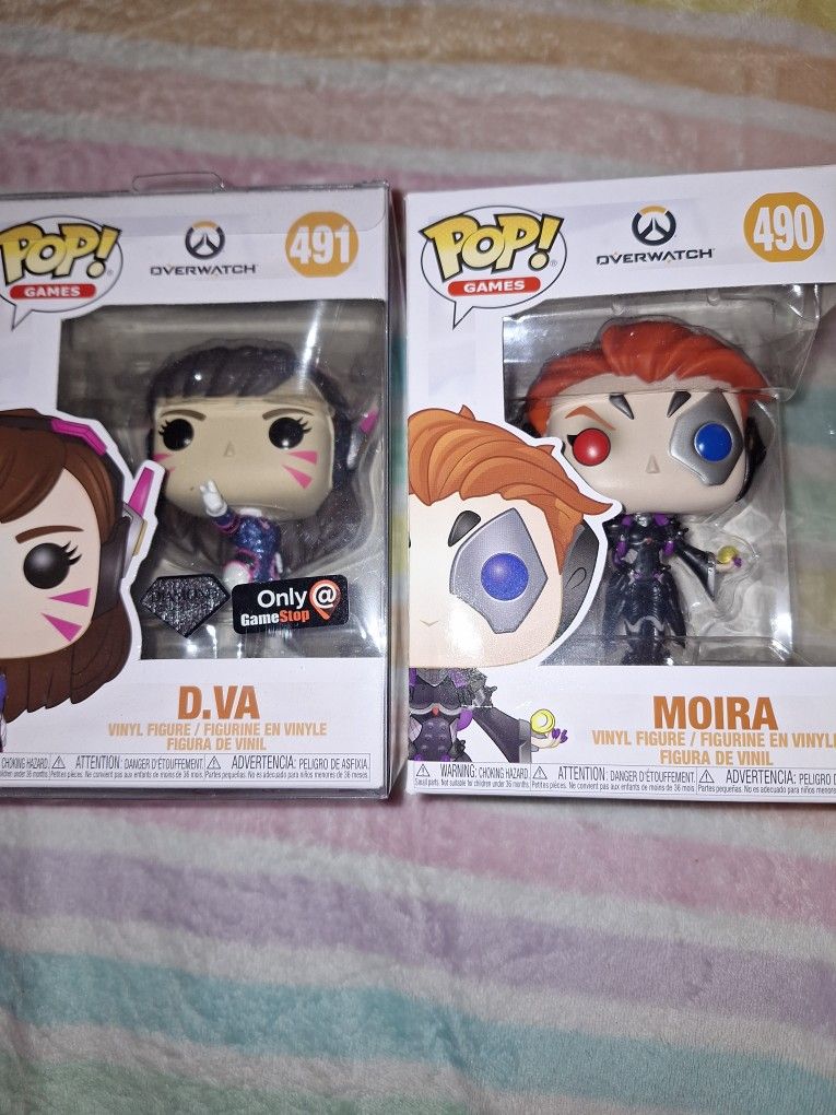 Overwatch Funkos Moira & Dva