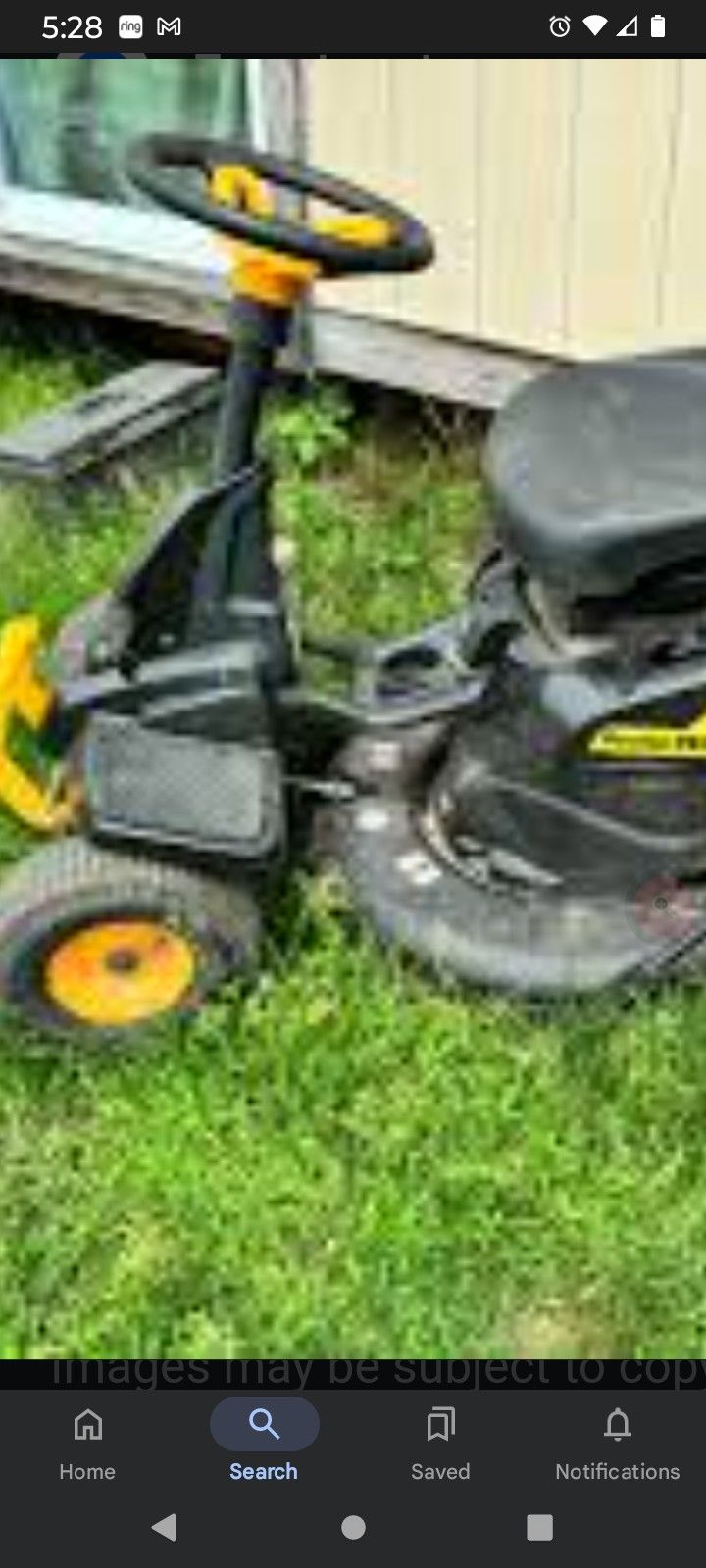 Mower Removal