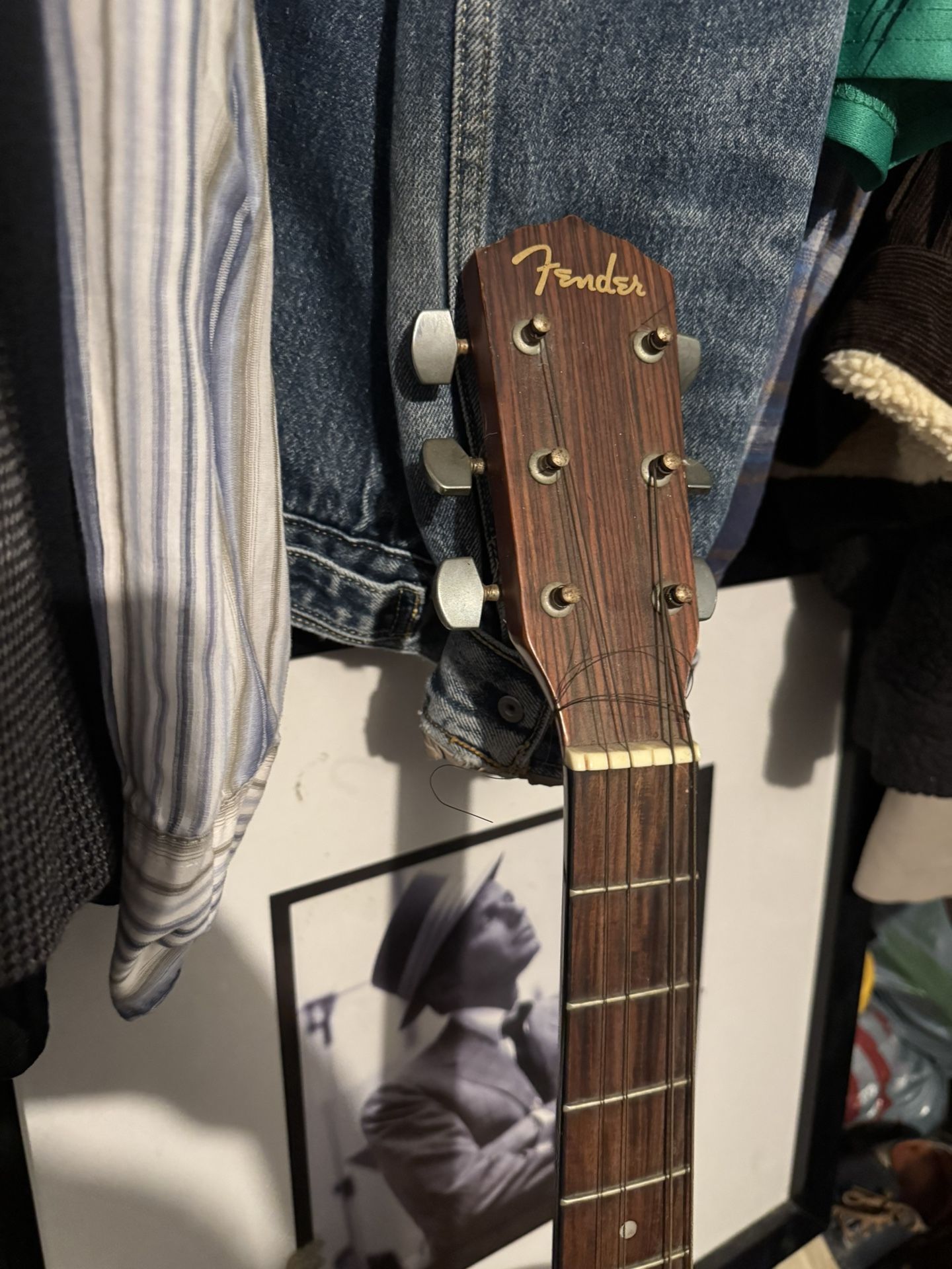 Fender Acoustic Guitar  ( Left Handed Guitar)