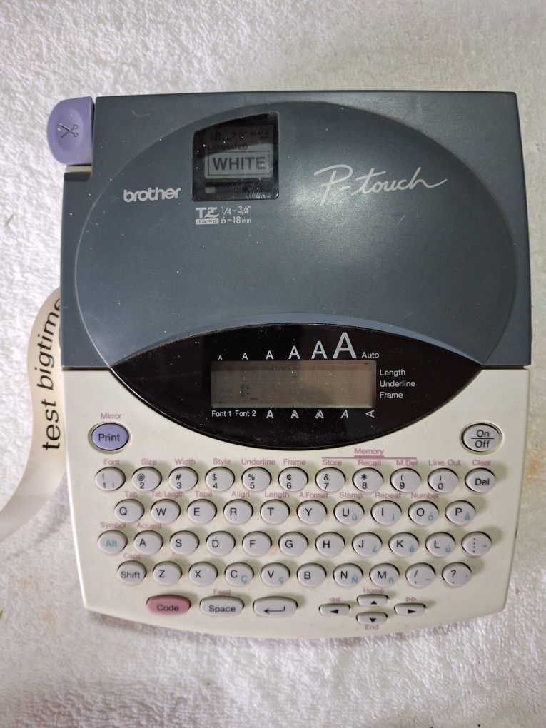 Brother P-Touch Label Maker