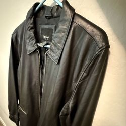 Ladies, leather jacket