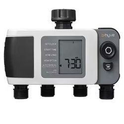 Orbit B-Hype XD Bluetooth 4-Outlet Hose Watering Time Sprinkler Time