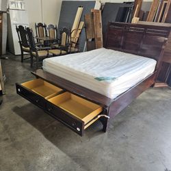 Queen Bed And Mattress