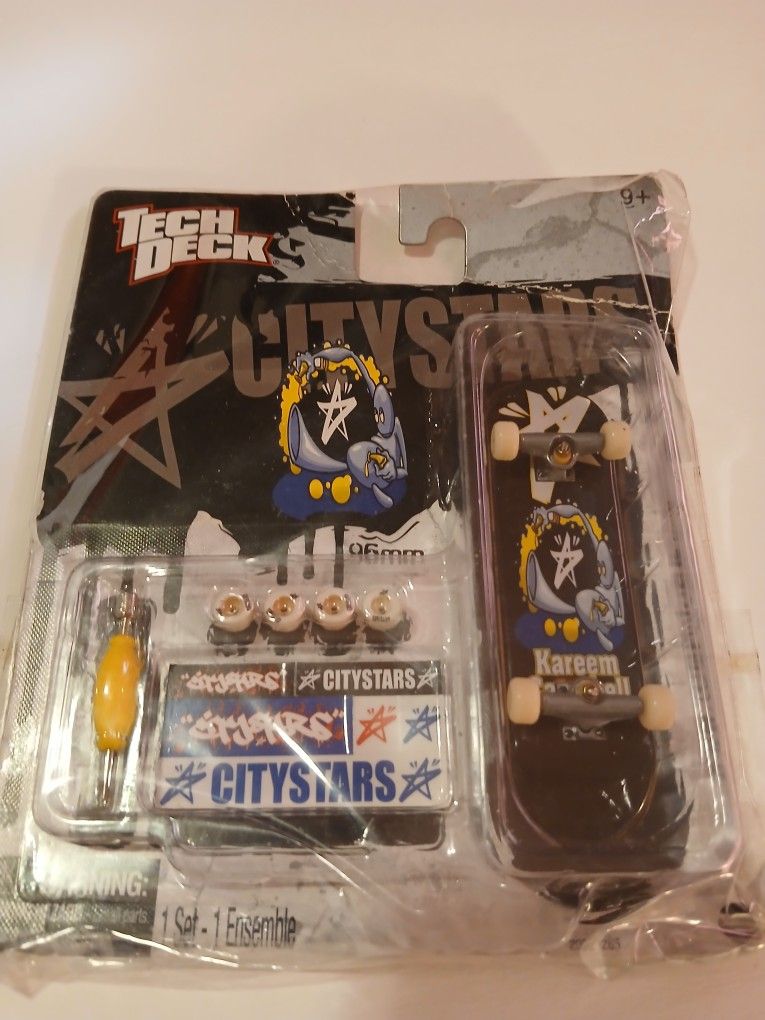 New Tech Deck City Stars Finger Board