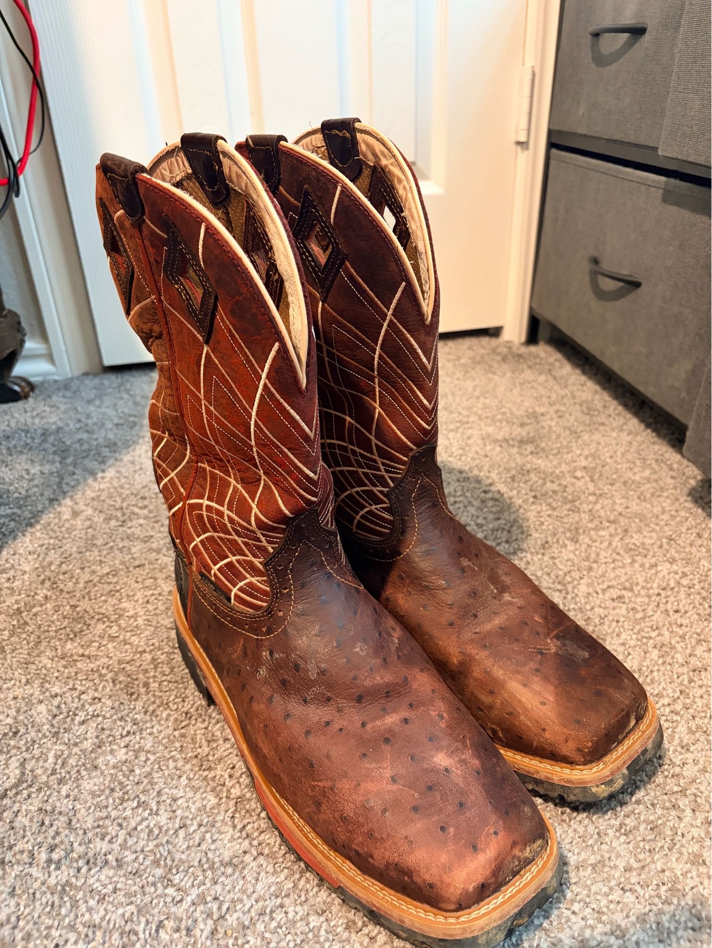 Justin work boots