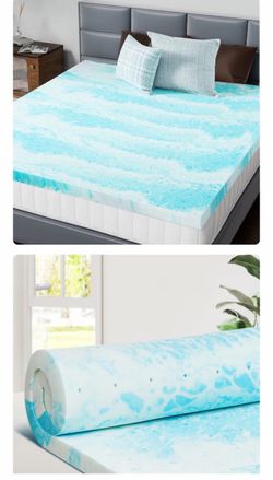 Mattress Topper (Blue) 2 TwinXL