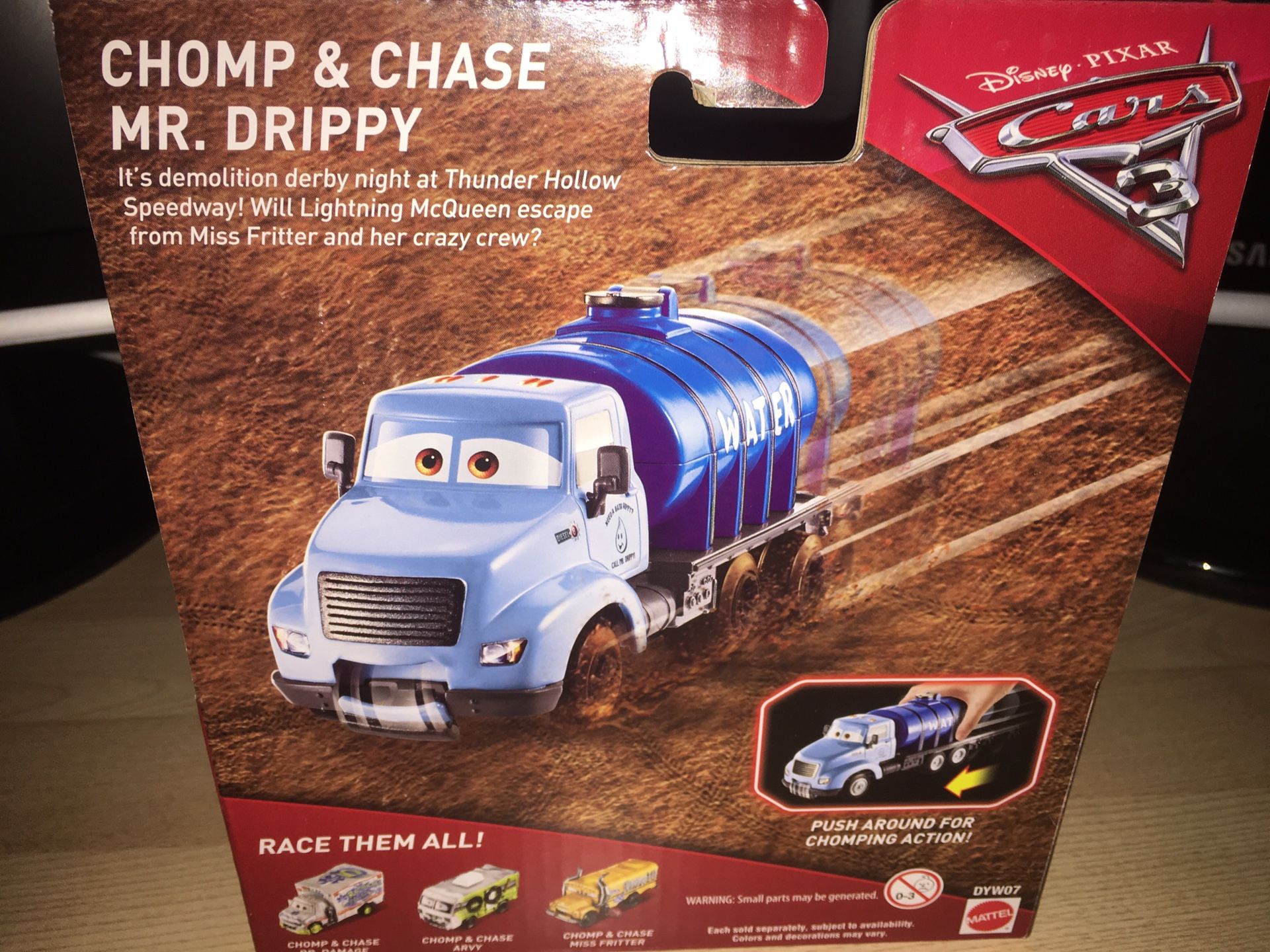 Disney Pixar Cars 3 Mr. Drippy Chomp & deals Chase