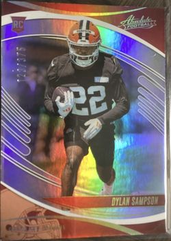 2025 Panini Absolute Spectrum Purple Dylan Sampson #121