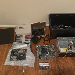 🖥️ PC Parts Lot – Motherboards, RAM, PSU, Fans, Thermal Paste – MUST GO – All Together
