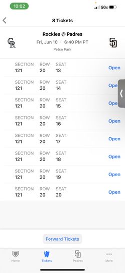 Padres vs Rockies Friday 6/10