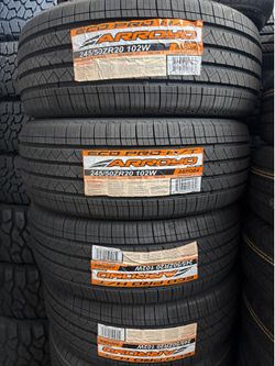 245/50/20 ARROYO 4 NEW TIRES INSTALLED ✅ INSTALADAS ✅ 🔥 WE DO COMPUTER ALIGMENT 🔥