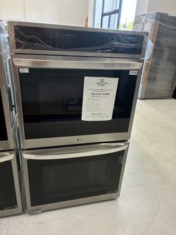 LG Dual Oven Electric: Open Box — Keep $1,800 In Your Pocket VS MSRP
