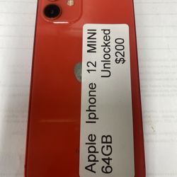 Apple iPhone 12 Mini 64 Gb Unlocked Any Carrier Tmobile Metro Pcs Att Verizon