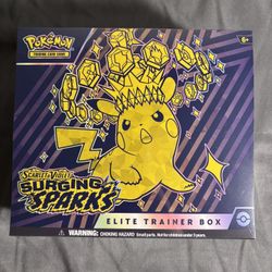 Pokémon Cards Surging Sparks Scarlet Violet ETB Elite Trainer Box