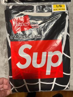 Supreme Hanes spider web tshirts