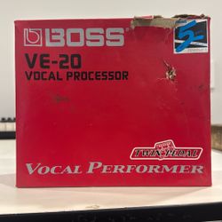Boss Ve 20 Vocal Processor 