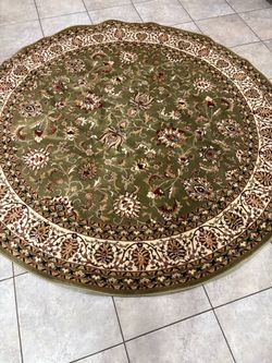 Premium quality 8x8 round area rug
