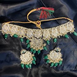 Polki Necklace  Indian Bollywood Pakistani Jewellery 