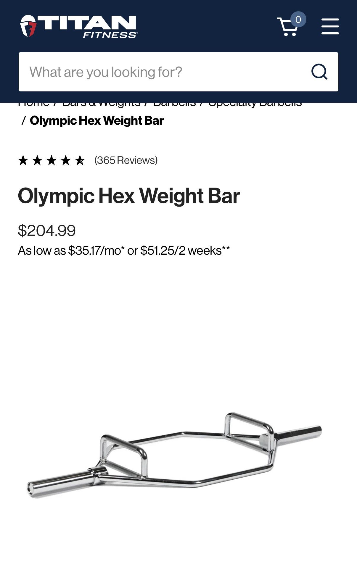 Both Trap And Barbell Holder