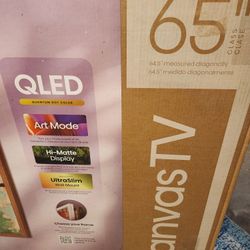 TV HISENSE QLED CANVAS 65".