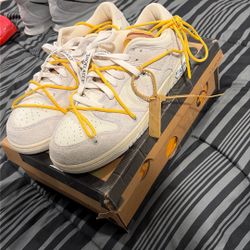 Nile Off White Dunks Lot 39 Size 10