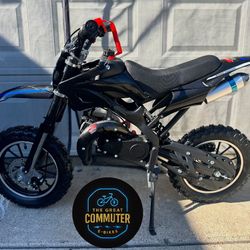 Brand New 50cc Pocket Pit Bike – Kids Mini Dirt Bike | Gas Powered