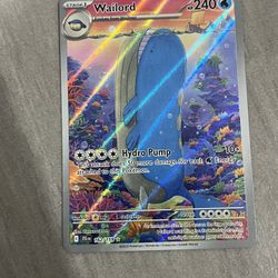 Wailord #162 Pokemon Journey Together  