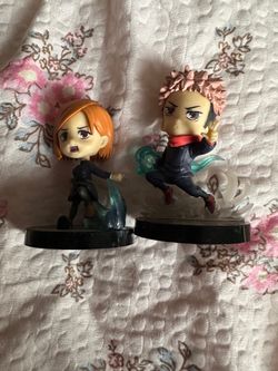 Jujutsu kaisen yuji itadori nobara mini figures