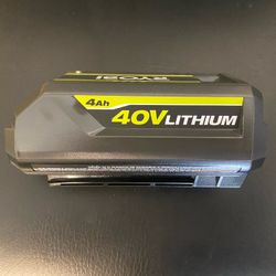 40V Ryobi Battery 4.0
