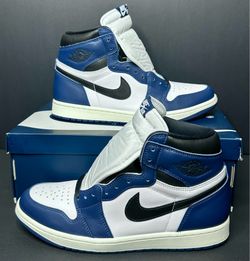 DS Air Jordan 1 Retro High OG Midnight Navy Size 10.5 DZ5485-401 With Box