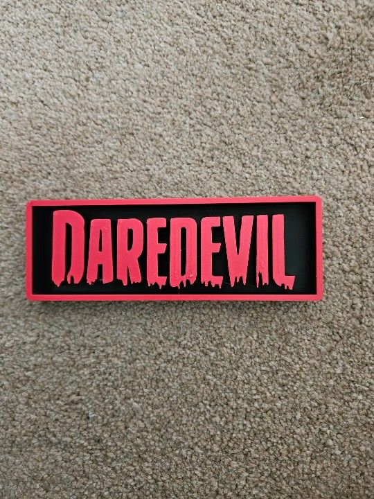 Daredevil Sign Logo Display 