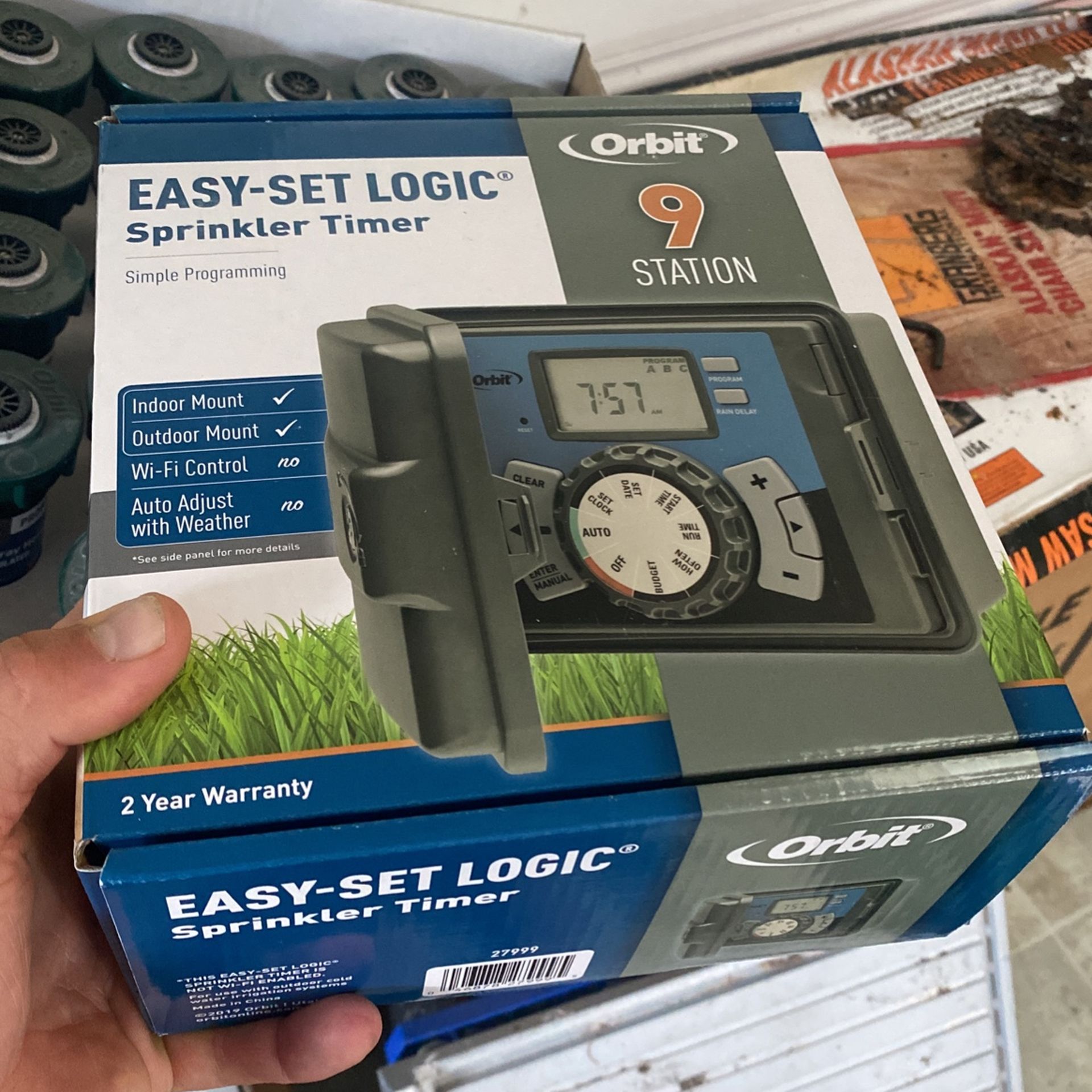 Irrigation Timer 9 Station