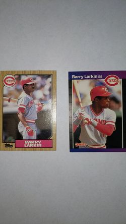 Barry Larkin baseball cards