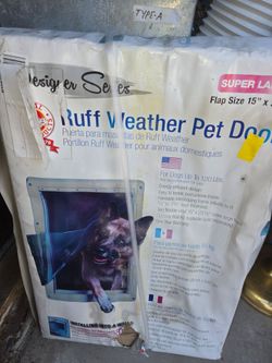 Ruff Weather Large Pet Door