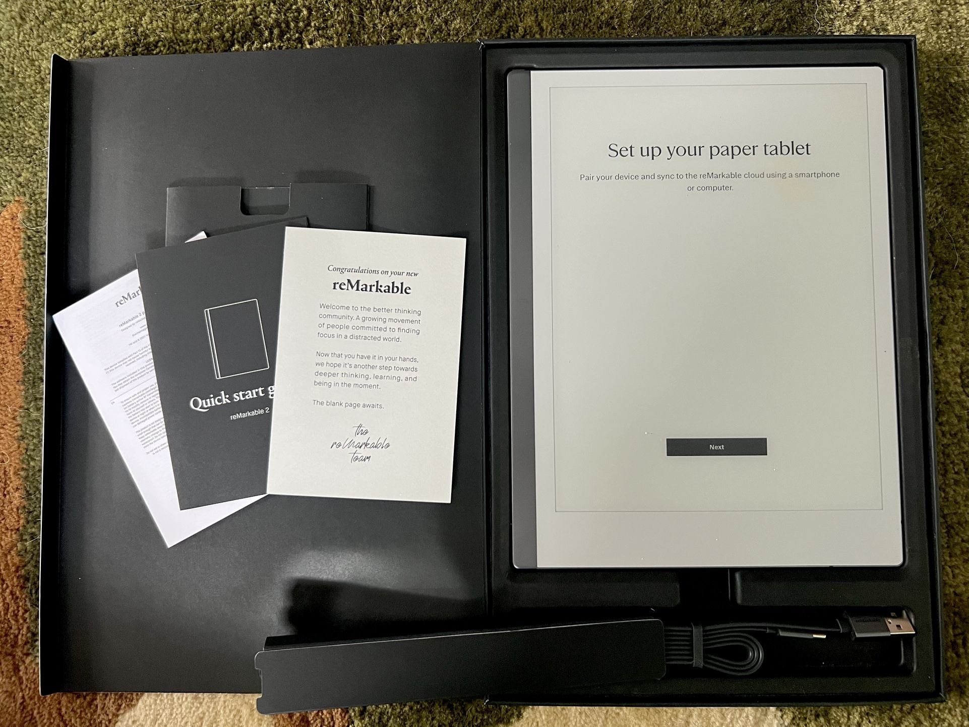 Remarkable 2 with Marker Plus and Brown Premium Leather Folio Case