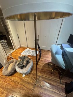John Richard Brass Floor Lamp