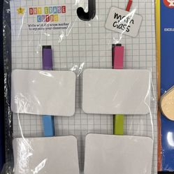 New Dry Erase Clips 