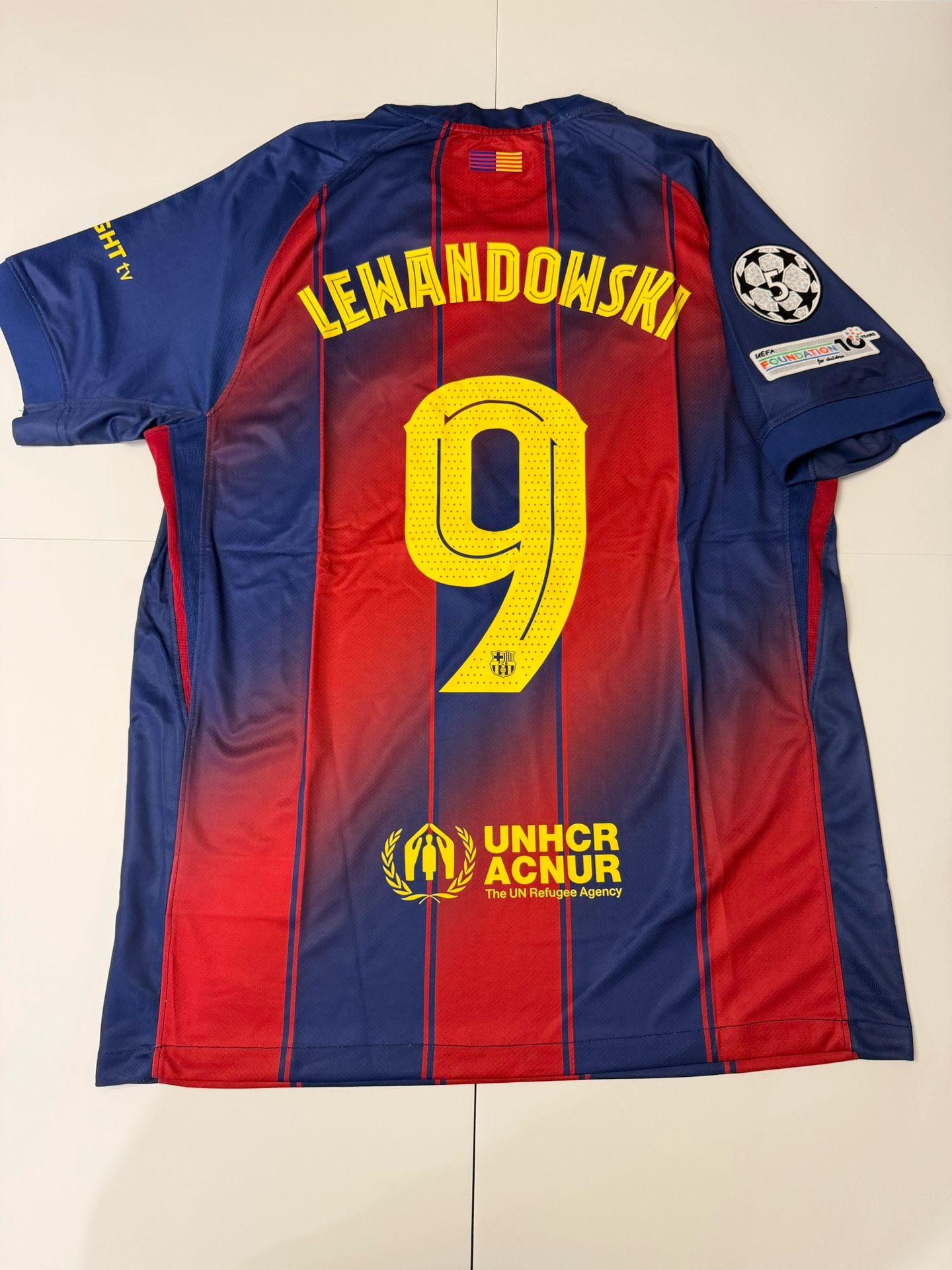 Lewandowski Barcelona Home Jersey 25/26