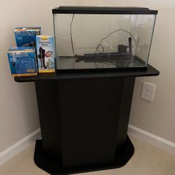 Fish Tank 10 Gallon Combo With Stand 